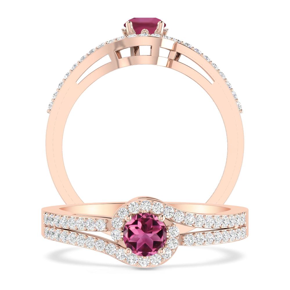 Rose Gold - Pink Tourmaline