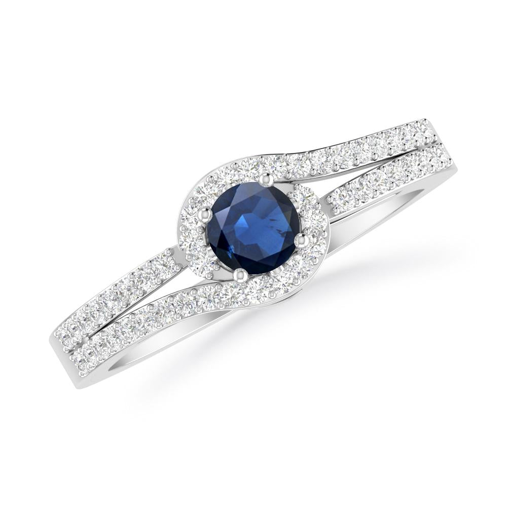 White Gold - Sapphire