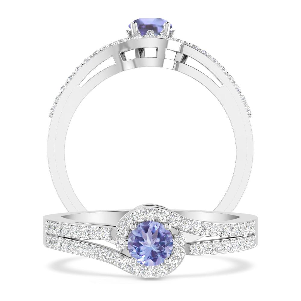 White Gold - Tanzanite