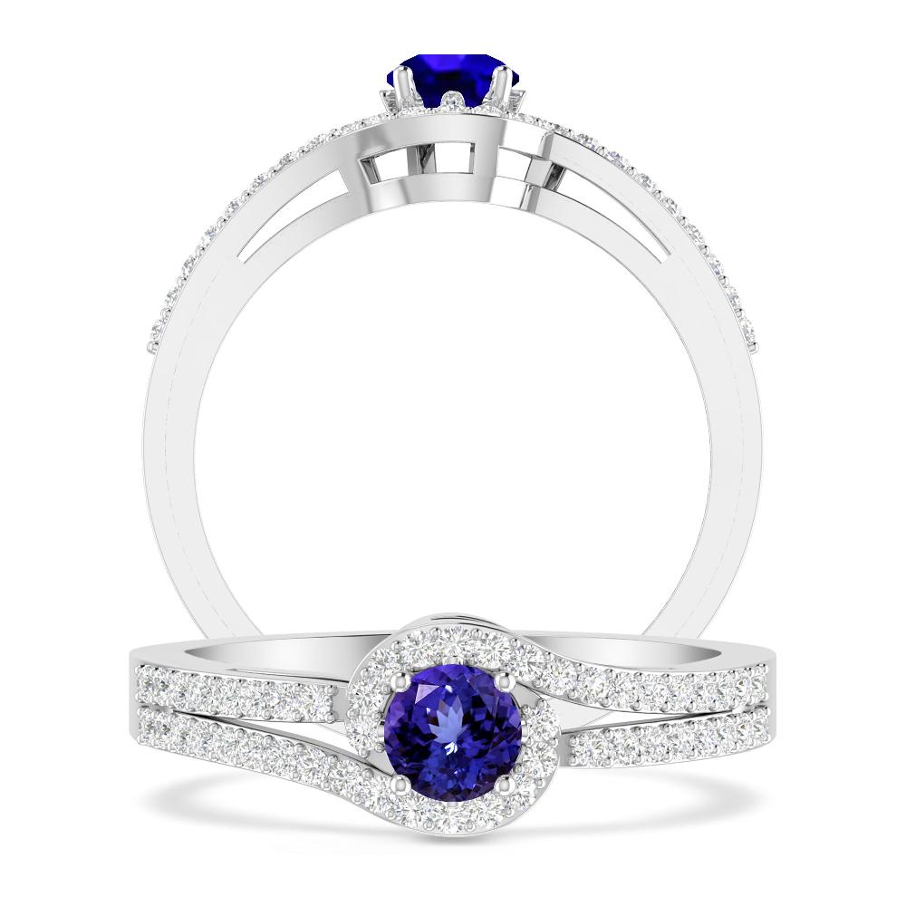 White Gold - Tanzanite