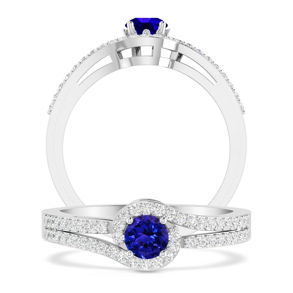 White Gold - Tanzanite