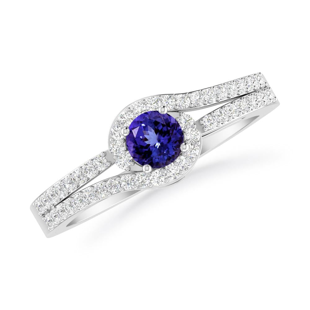 White Gold - Tanzanite