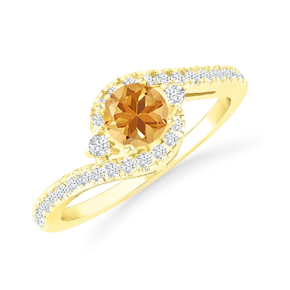 Yellow Gold - Citrine