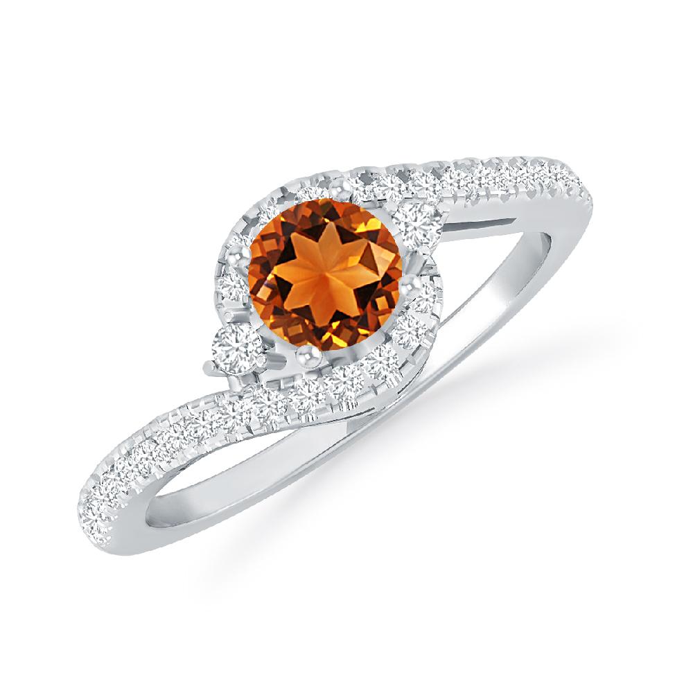 White Gold - Citrine