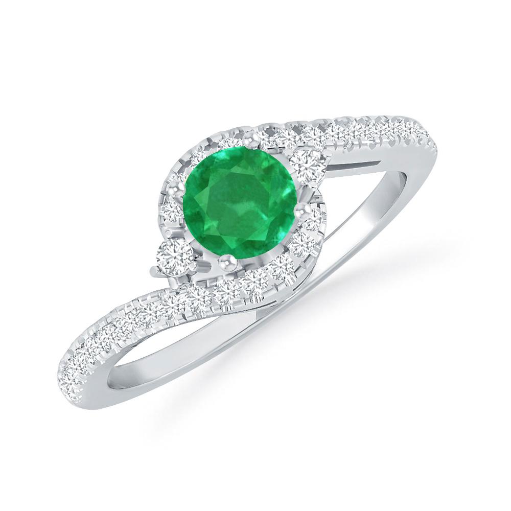 White Gold - Emerald