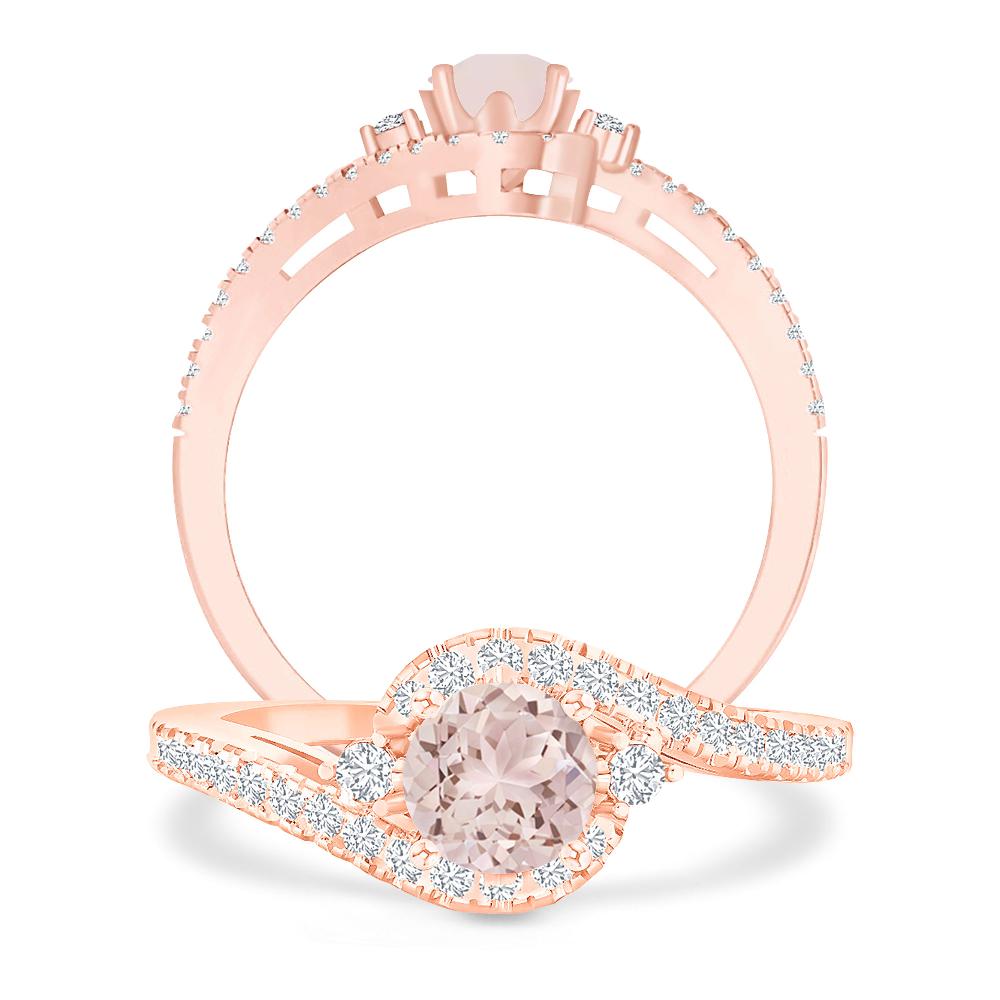 Rose Gold - Morganite