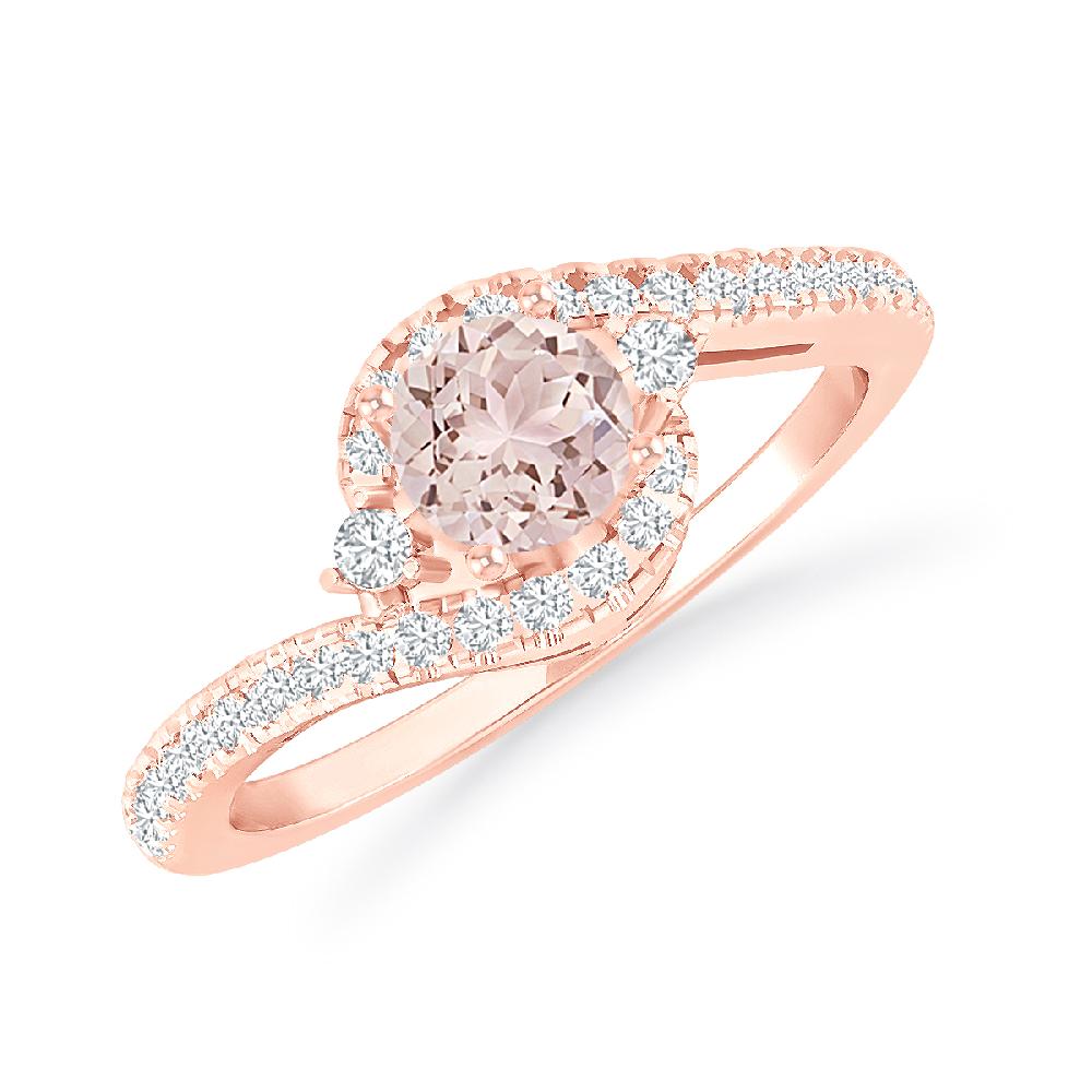 Rose Gold - Morganite