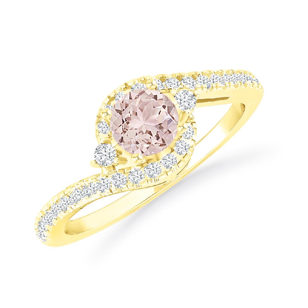 Yellow Gold - Morganite