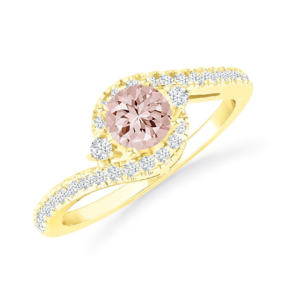 Yellow Gold - Morganite