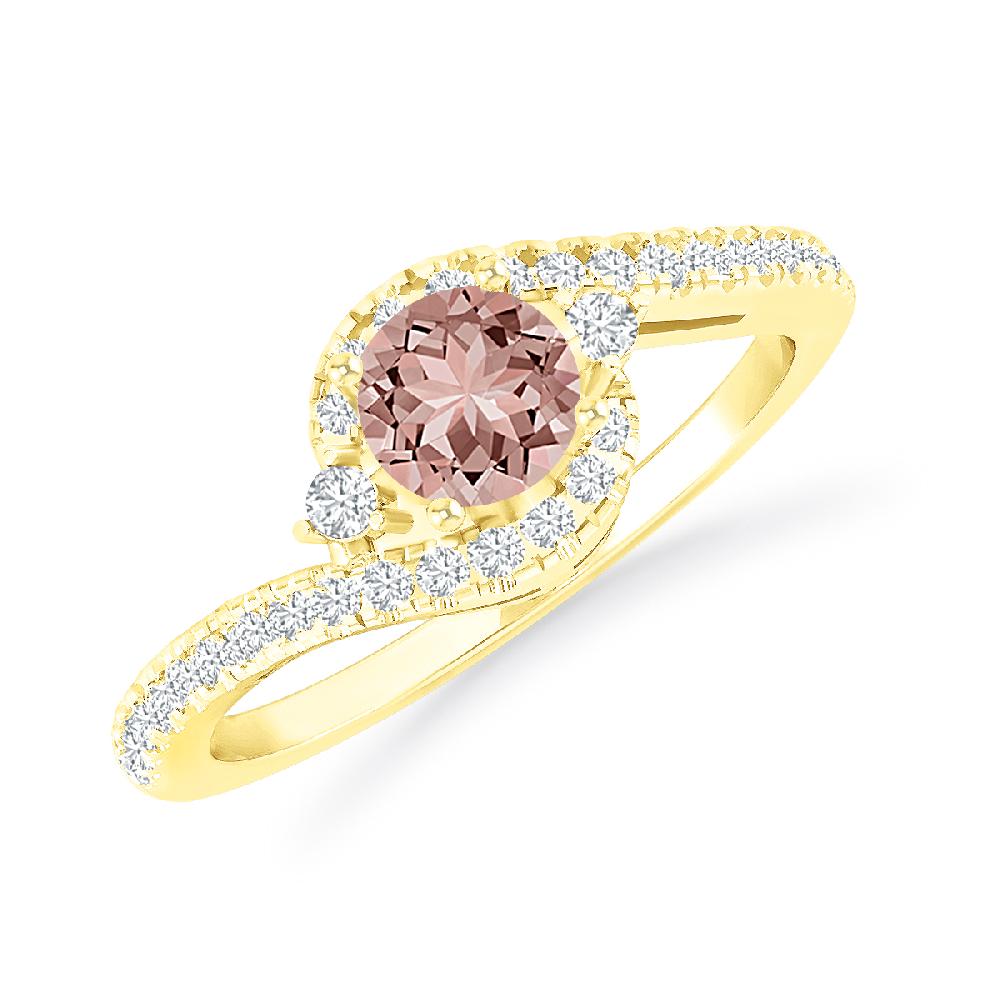 Yellow Gold - Morganite