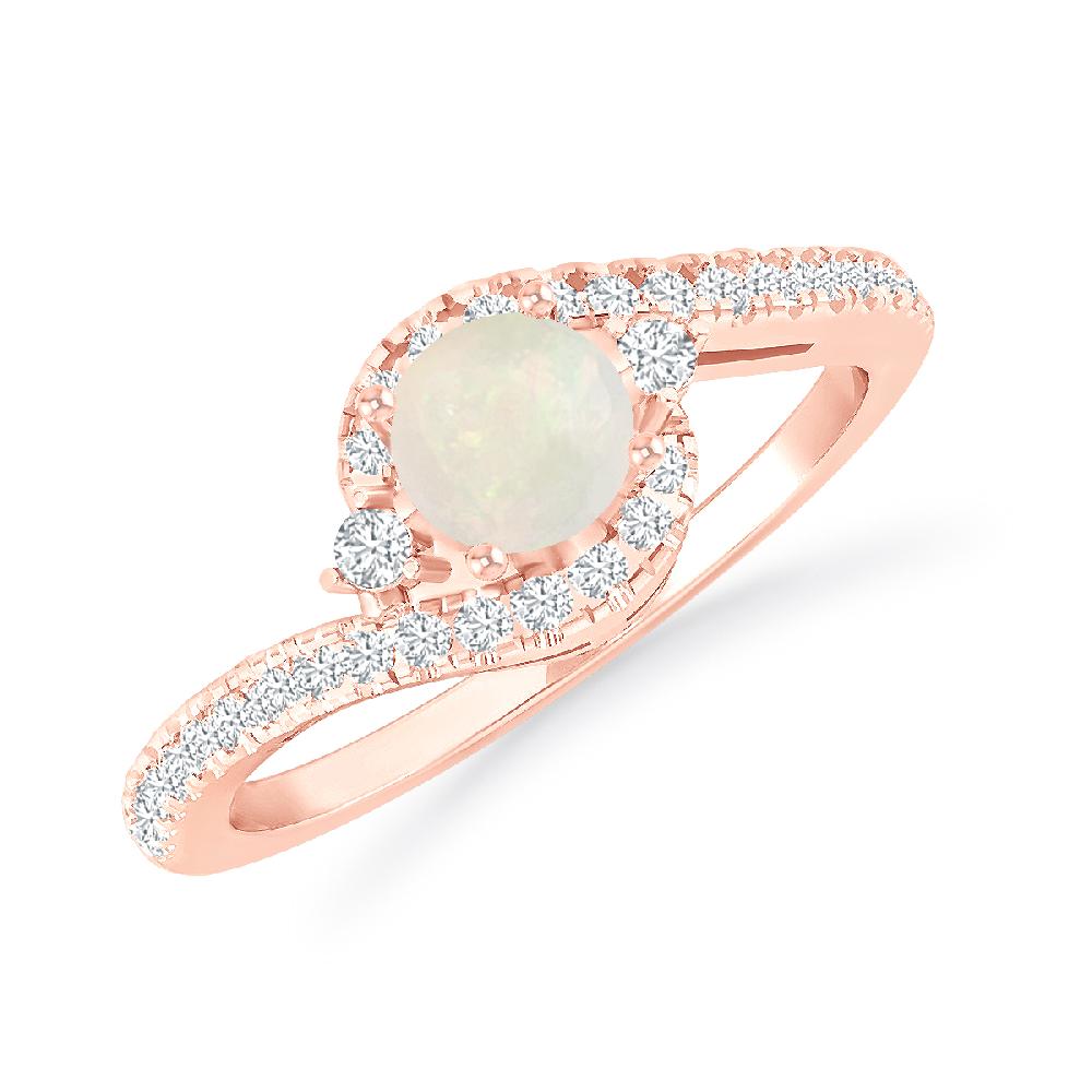 Rose Gold - Opal