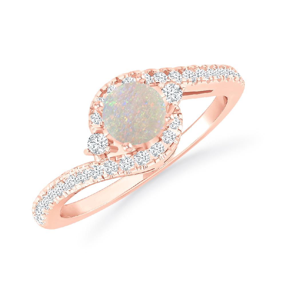 Rose Gold - Opal