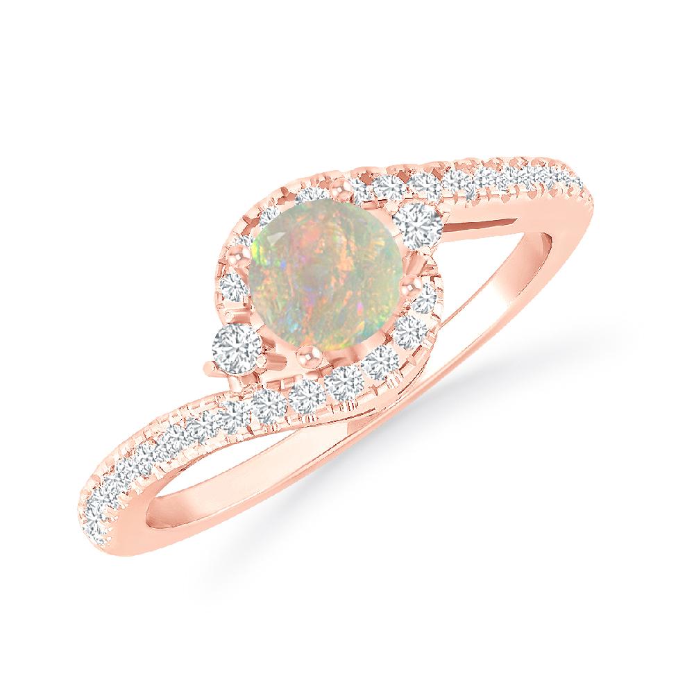 Rose Gold - Opal