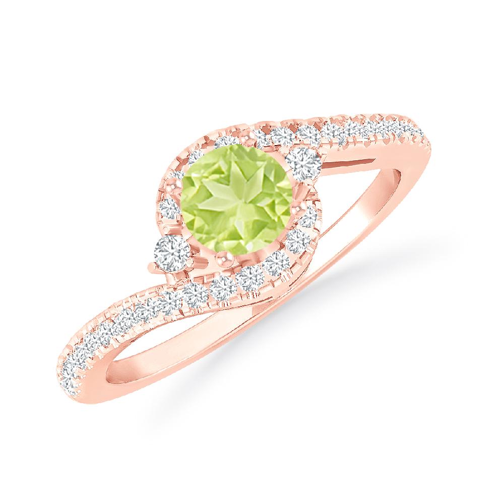 Rose Gold - Peridot