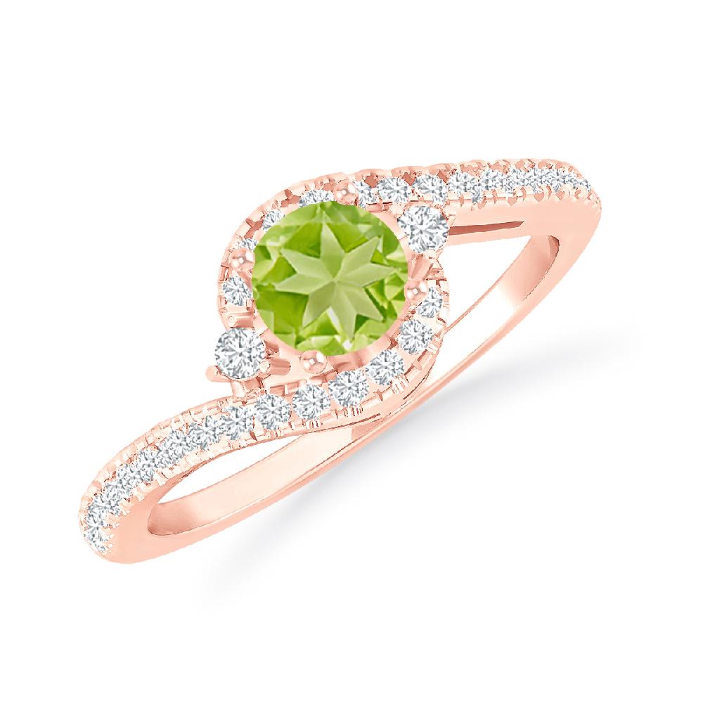 Rose Gold - Peridot