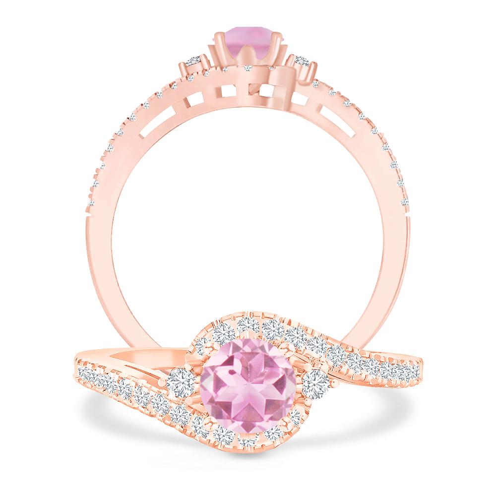 Rose Gold - Pink Tourmaline