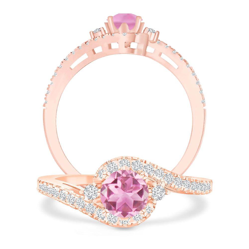 Rose Gold - Pink Tourmaline