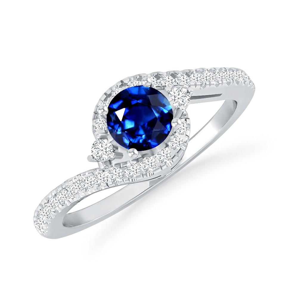 White Gold - Sapphire