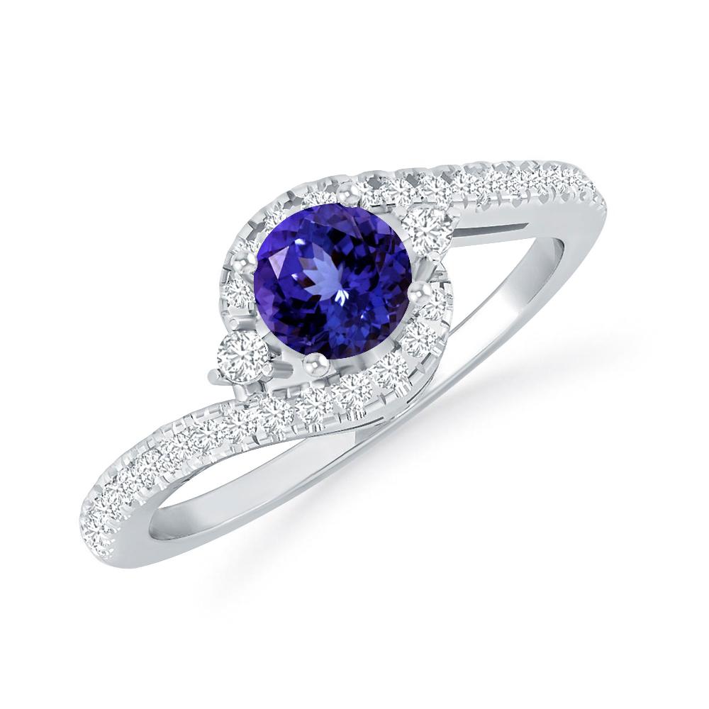 White Gold - Tanzanite