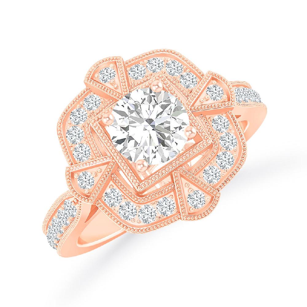 Rose Gold - Diamond