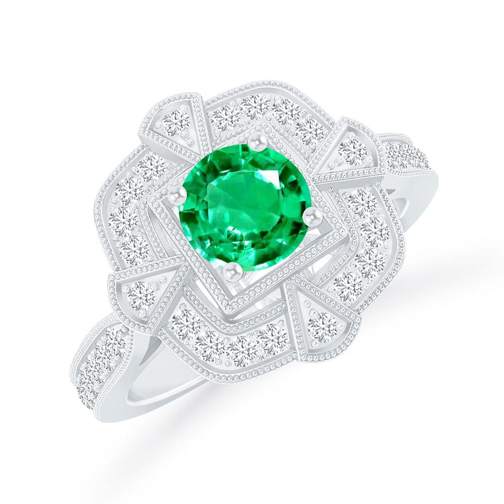 White Gold - Emerald