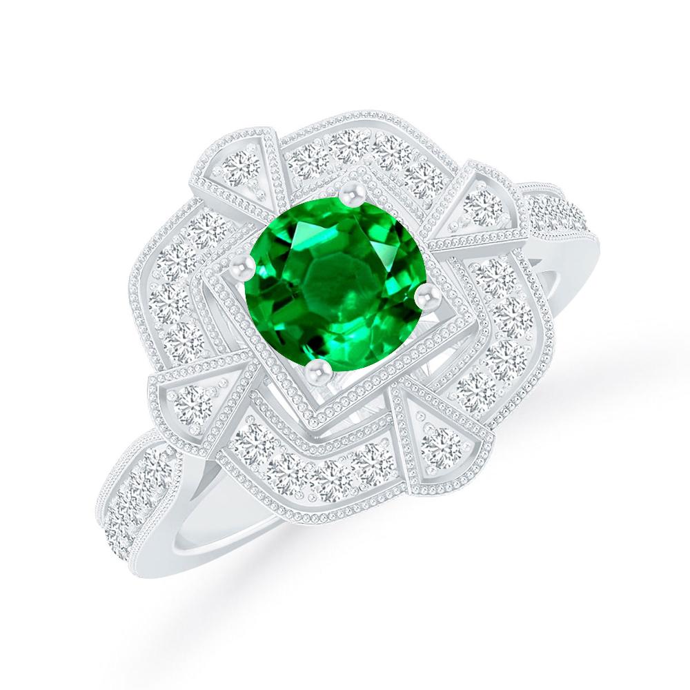 White Gold - Emerald