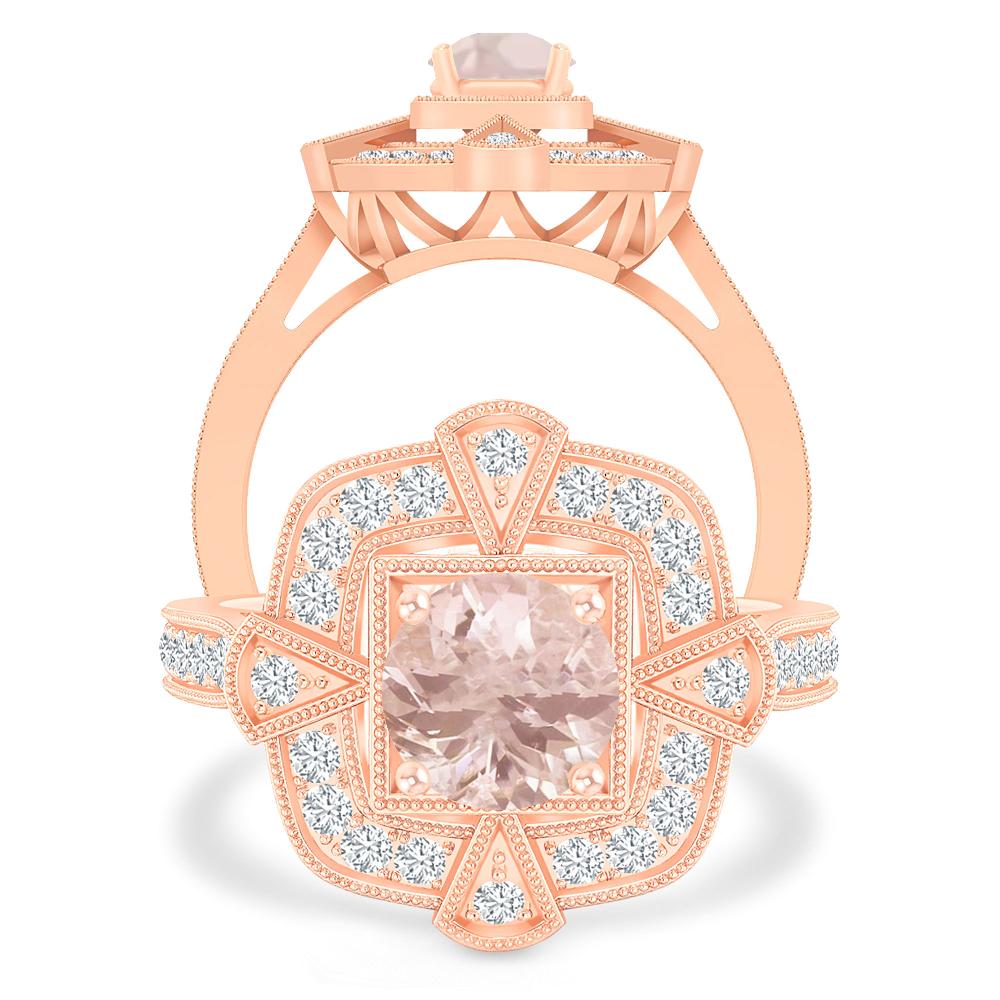 Rose Gold - Morganite