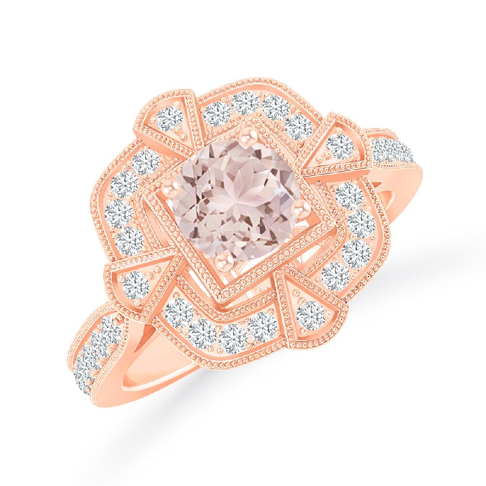 Rose Gold - Morganite