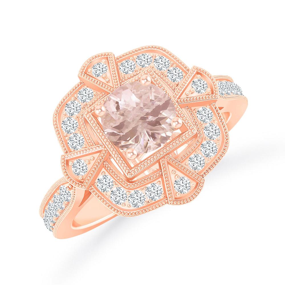 Rose Gold - Morganite