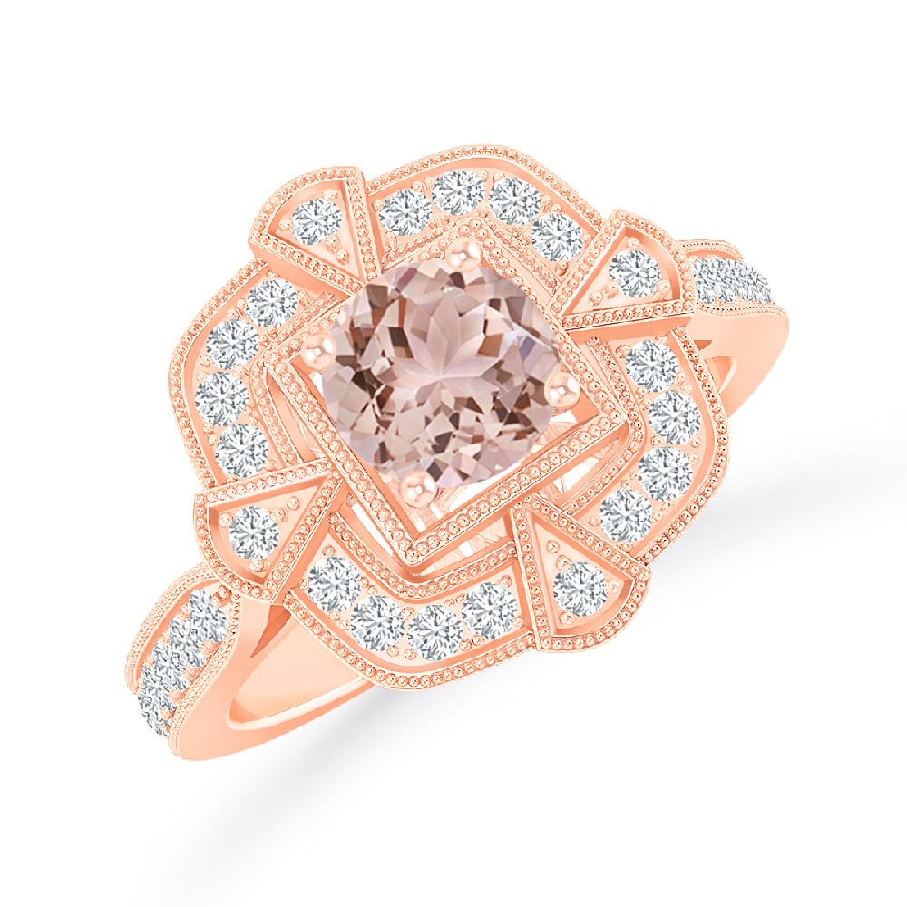 Rose Gold - Morganite