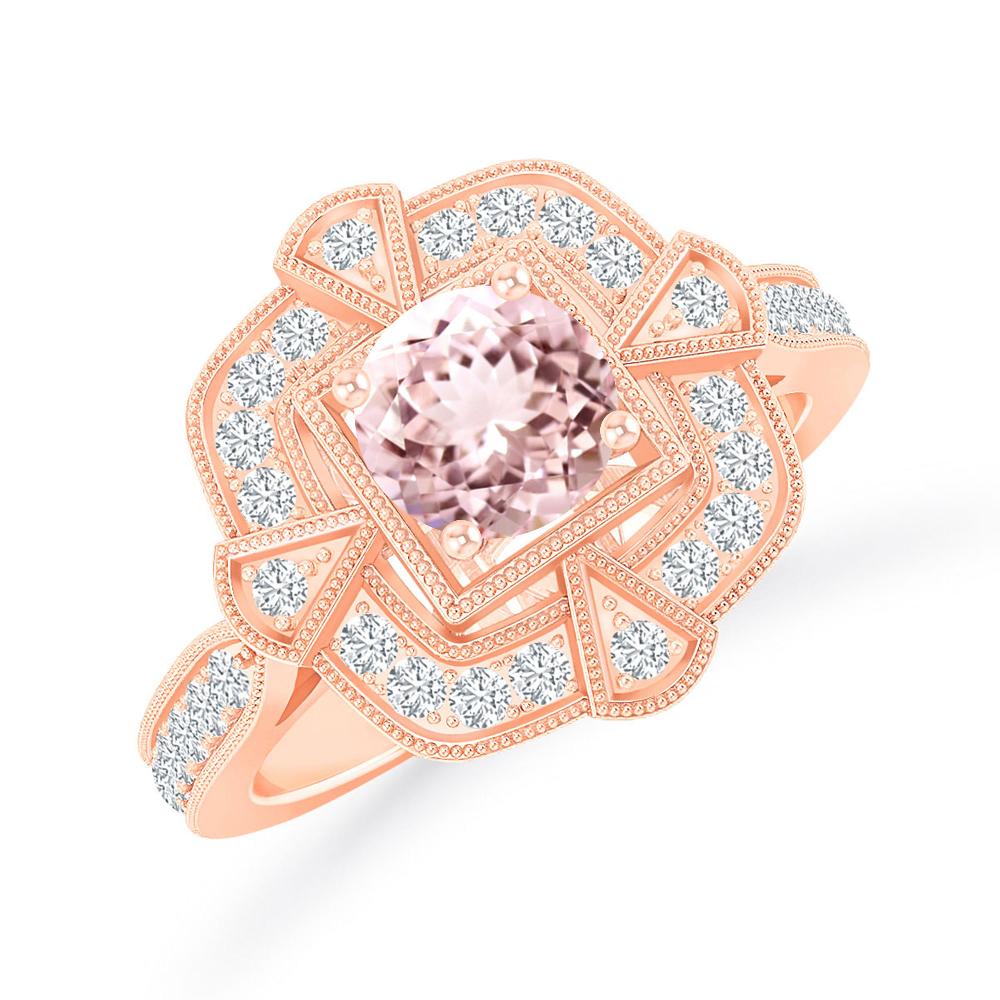 Rose Gold - Morganite