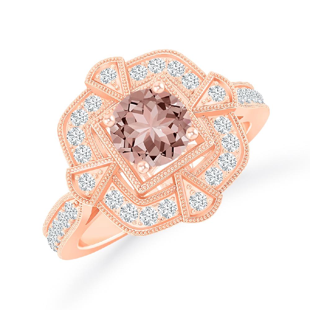 Rose Gold - Morganite