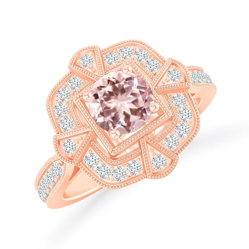 Rose Gold - Morganite