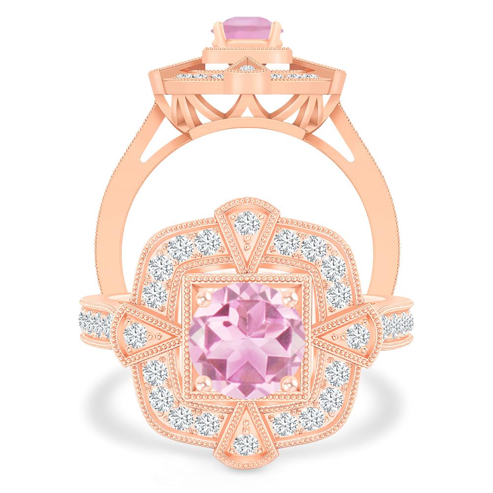 Rose Gold - Pink Tourmaline