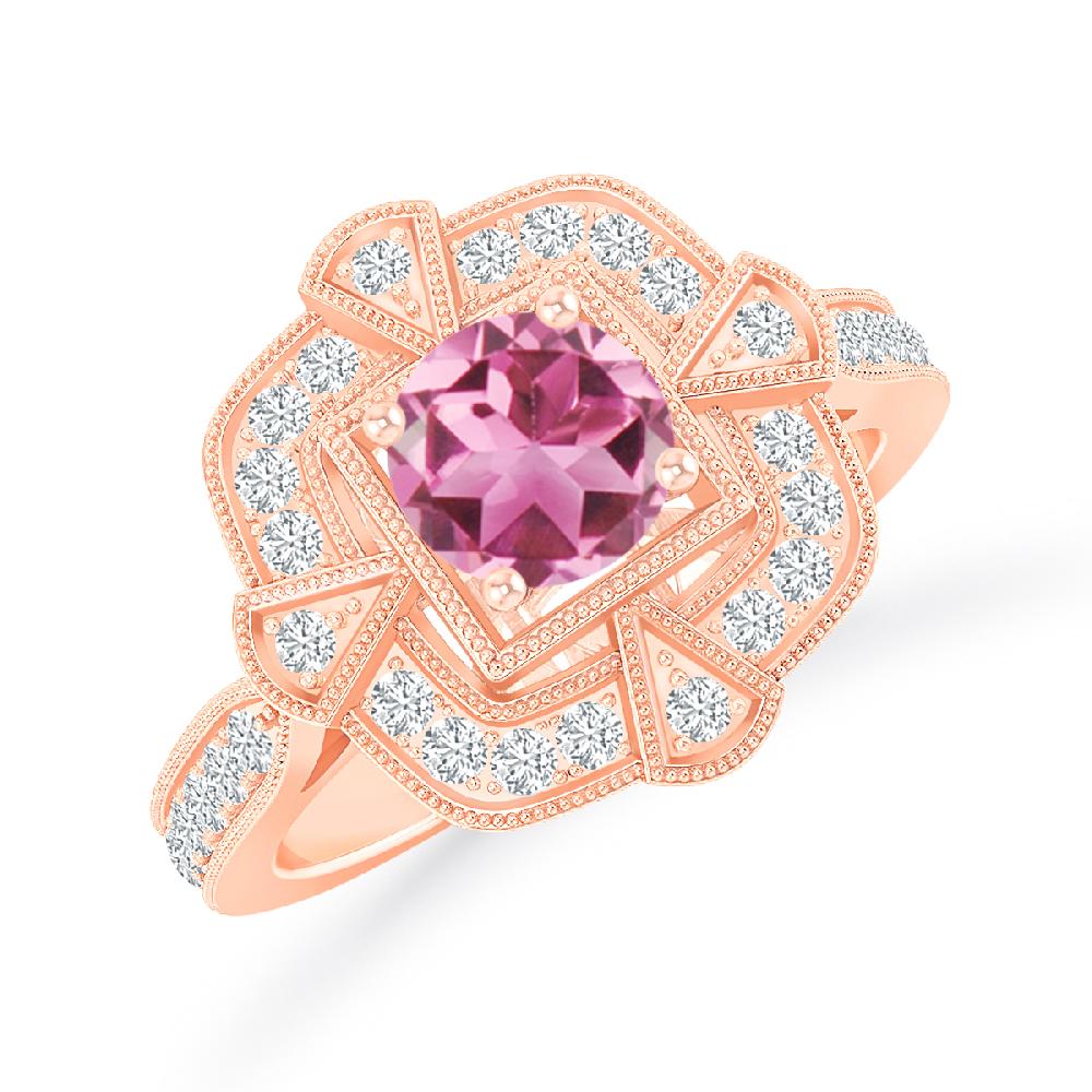 Rose Gold - Pink Tourmaline