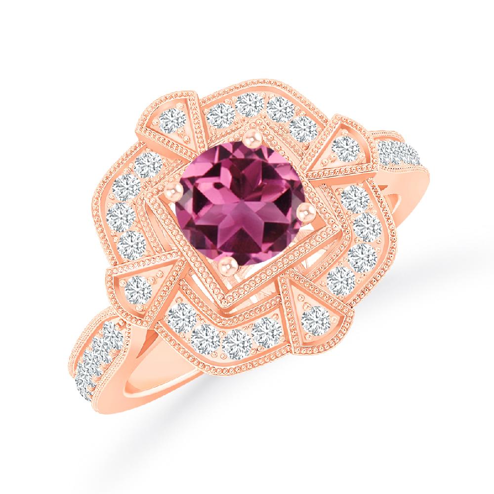 Rose Gold - Pink Tourmaline