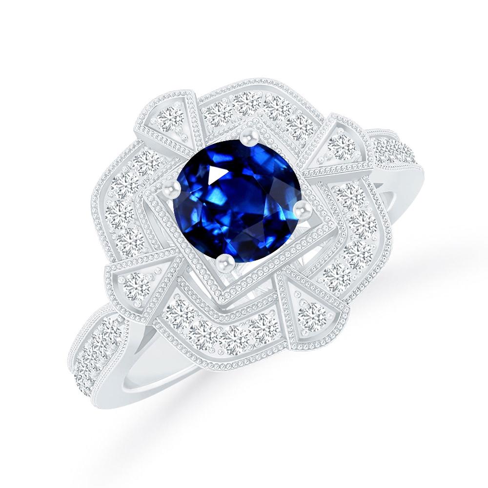 White Gold - Sapphire