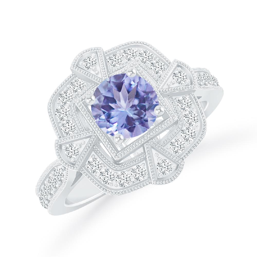 White Gold - Tanzanite