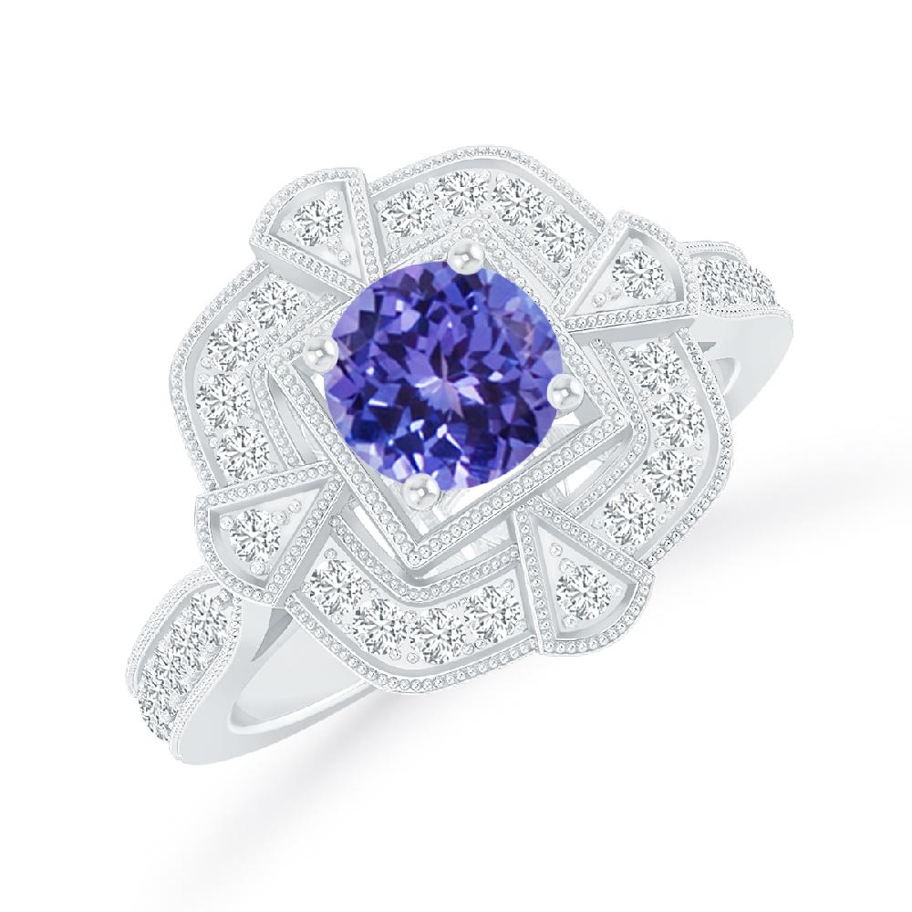 White Gold - Tanzanite