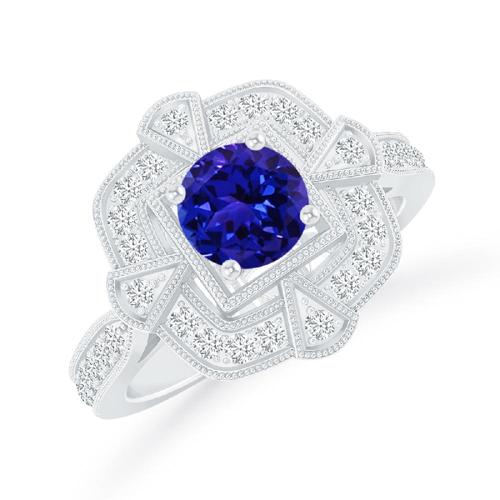 White Gold - Tanzanite