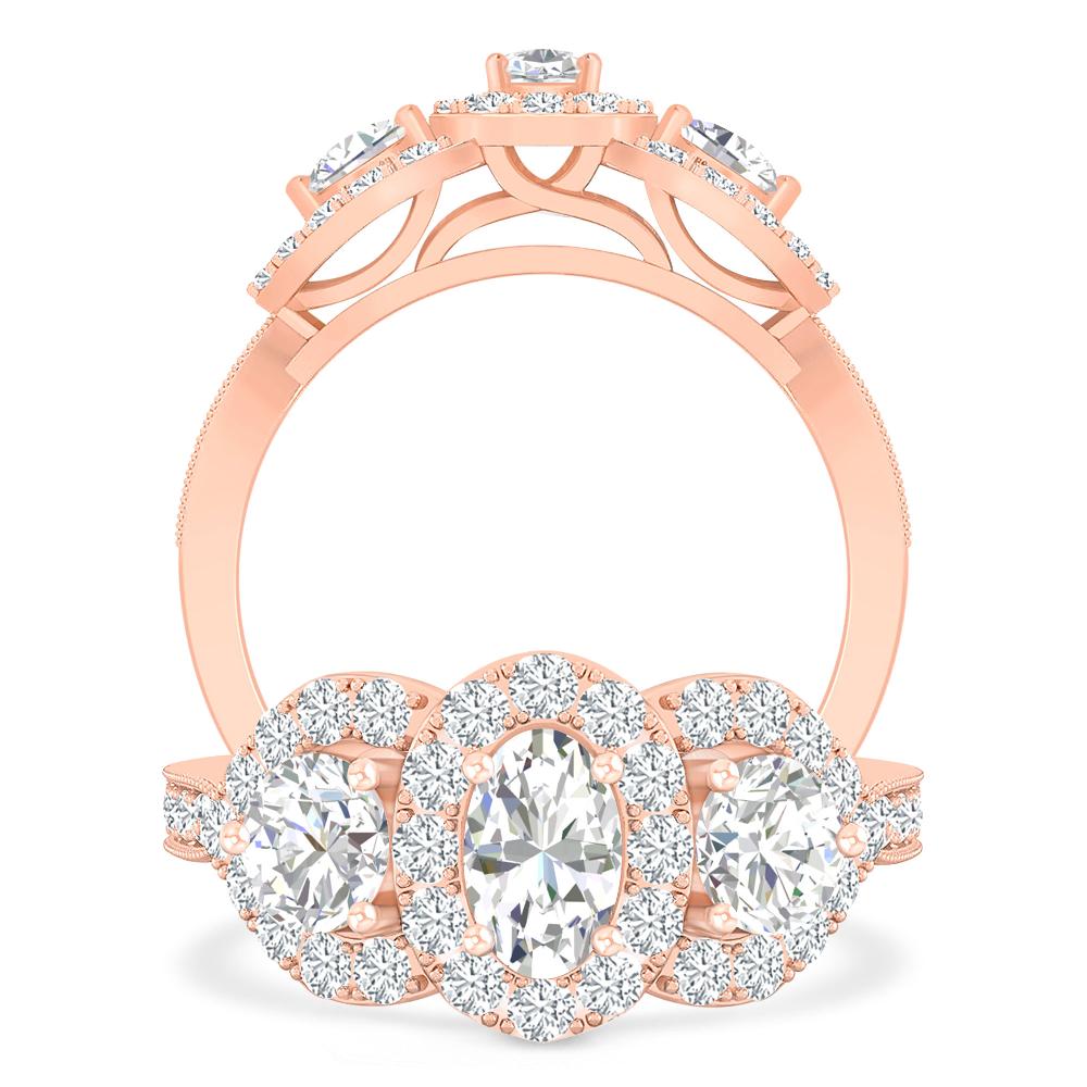 Rose Gold - Diamond