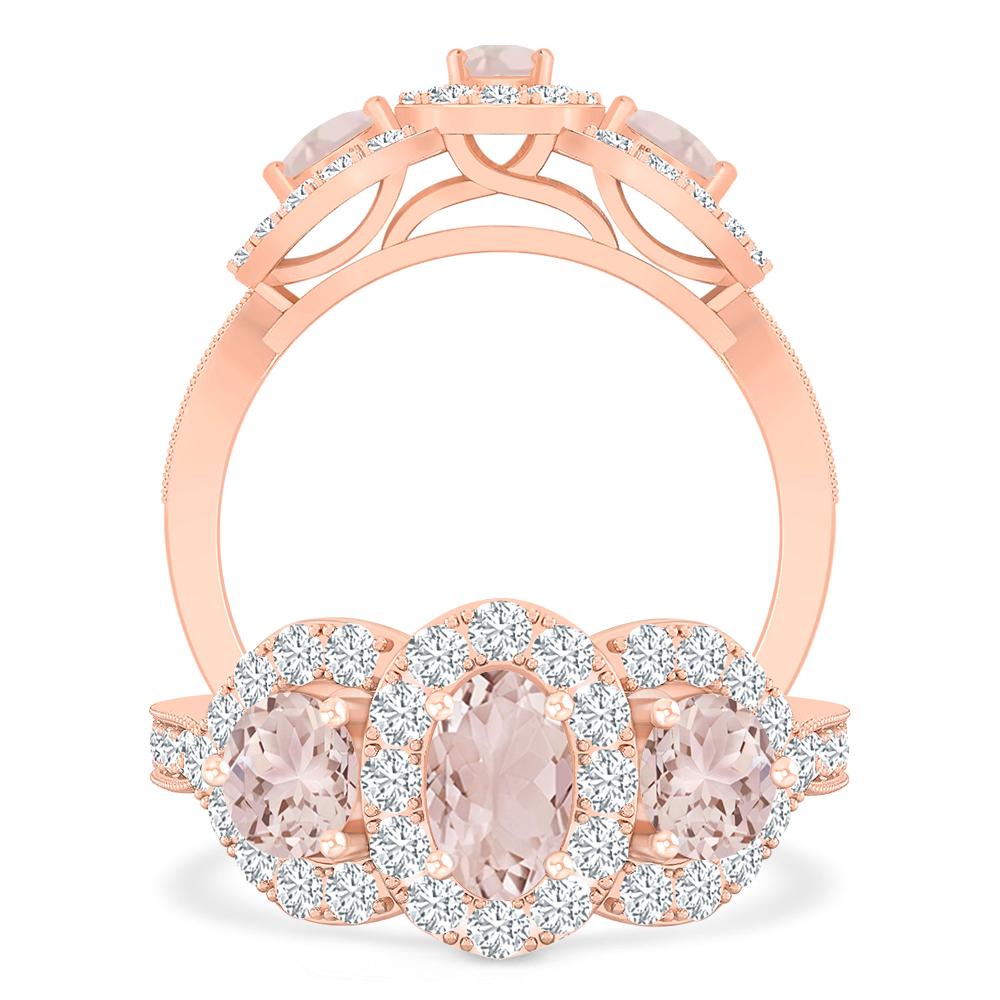 Rose Gold - Morganite