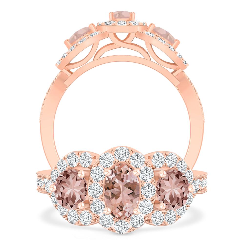 Rose Gold - Morganite