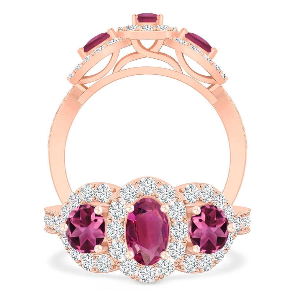 Rose Gold - Pink Tourmaline