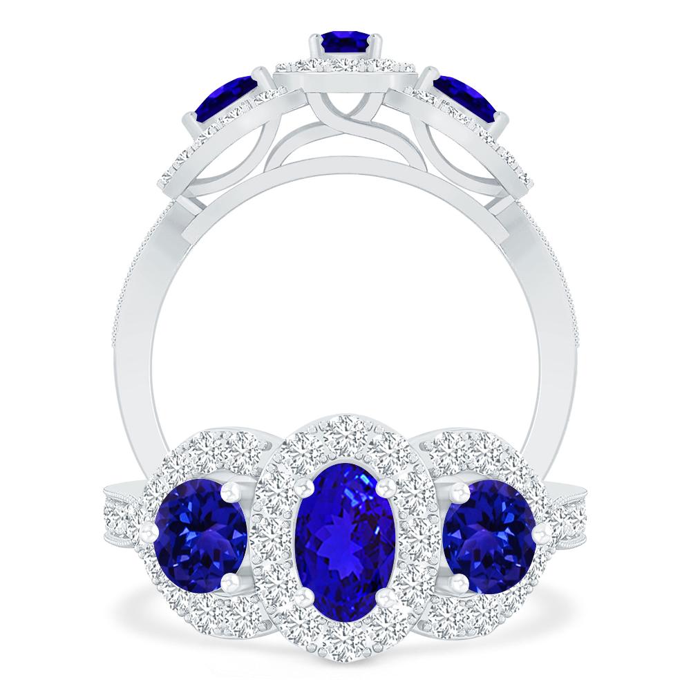 White Gold - Tanzanite