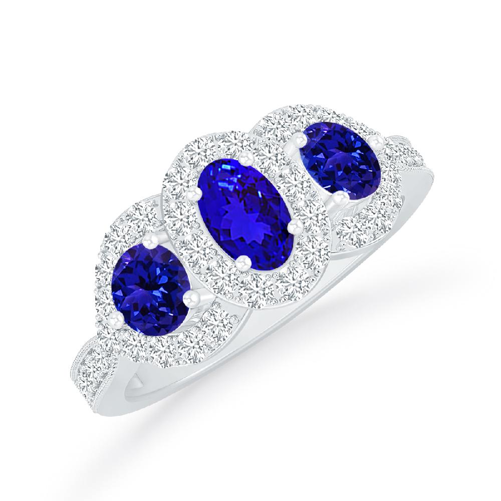 White Gold - Tanzanite