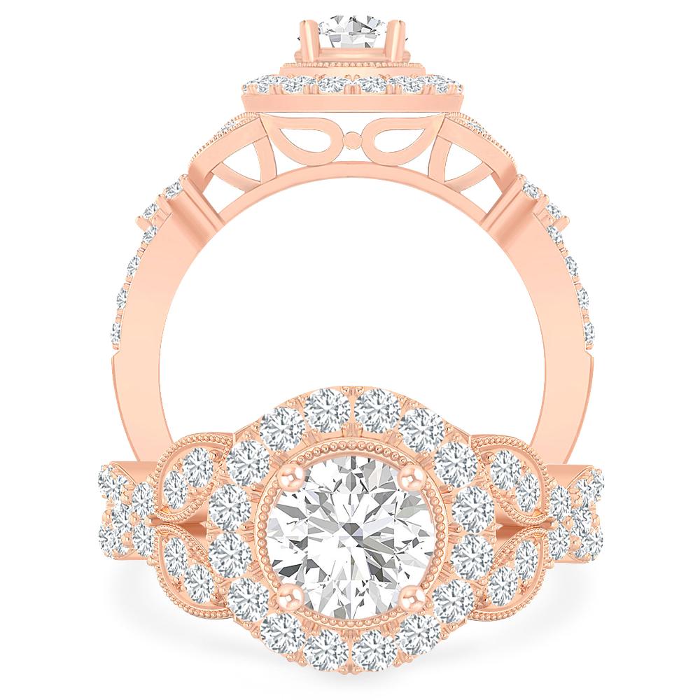 Rose Gold - Diamond