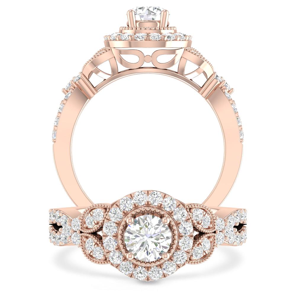 Rose Gold - Diamond