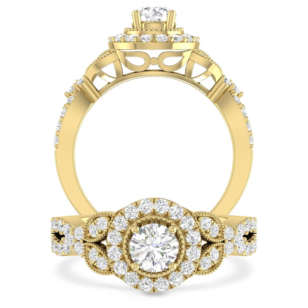 Yellow Gold - Diamond