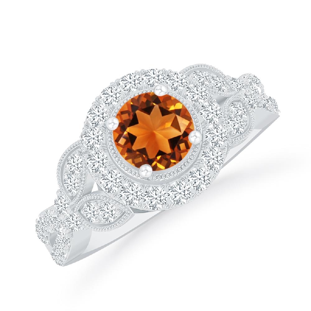 White Gold - Citrine